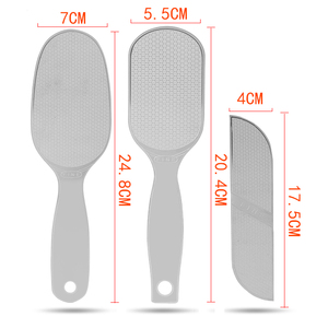 Rimuovi Calli in Acciaio Inossidabile di Alta Qualità, Doppio Lato Fine e Ruvido, Raspa per <span class=keywords><strong>Talloni</strong></span> Screpolati Argento - Product Image 6