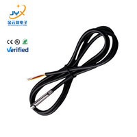 Capteur de température et d'humidité extérieur JYX SHT20/SHT30/SHT40 -40~+125 Sonde en acier inoxydable USB I2C avec câble multi-longueurs