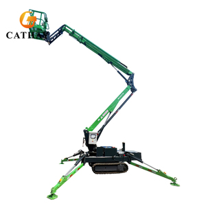 Plataforma Elevadora Araña sobre Orugas <span class=keywords><strong>de</strong></span> 10-24m y 227kg con Certificación CE ISO para <span class=keywords><strong>Limpieza</strong></span> <span class=keywords><strong>de</strong></span> Cristales <span class=keywords><strong>en</strong></span> <span class=keywords><strong>Altura</strong></span> - Product Image 2