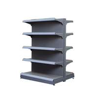 Étagère Guichang double face, bon prix, présentoir de magasin d'alimentation, rayonnages de gondole, rayonnages de supermarché, acier laminé à froid