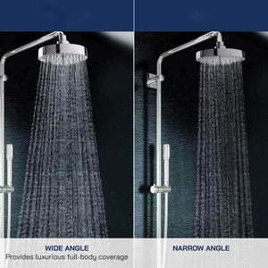 Wholesale High Pressure Full Chrome Rain <b>Shower</b> Head Water Saving Overhead Rainfall Top Faucet <b>Accessory</b> For Bathroom - Product Image 3