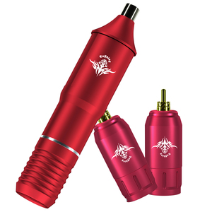Máquina de Tatuar Rotativa de Seis Colores, Aleación de Aluminio, Doble Fuente de Alimentación, para Arte Corporal, Uso Profesional en Tiendas de Tatuajes - Product Image 2