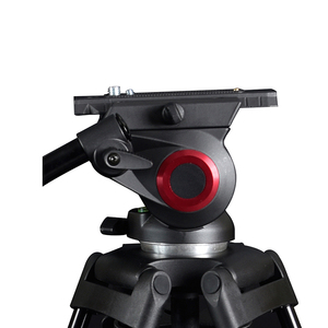 2018 Wholesale Professional Aluminum Video Camera Tripod And Heavy Duty Tripod 10Kg Payload With Fluid Head - Product Image 2