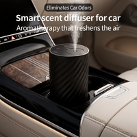 Diffuseur d'air froid pour voiture, rechargeable, portable, petit, électrique, avec trois modes de minuterie et trois niveaux d'intensité