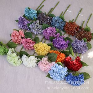 W-A0149 распродажа, Гортензия, настоящий на ощупь, искусственный цветок гортензии, большой цветок для свадебного платья или украшения дома - Product Image 2