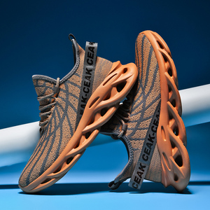 أحذية رياضية رجالية كبيرة الحجم مصنوعة بتقنية الحياكة الشبكية، مقاس أمريكي 14 وأوروبي 50، للمشي في الهواء الطلق والجري، أحذية رياضية رجالية مخصصة - Product Image 3