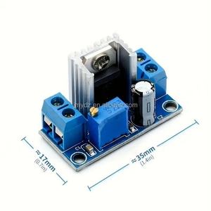 LM317 ตัวแปลงไฟ DC-DC แบบสเต็ปดาวน์ โมดูลวงจรควบคุมแรงดันไฟฟ้าแบบเส้นตรง LM317 ตัวควบคุมแรงดันไฟฟ้าแบบปรับได้ แหล่งจ่ายไฟ - Product Image 5