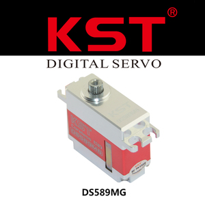Servo Original KST DS589 7.4V/8kg/0.09seg con Engranajes de Acero, Mini Servo Ciclónico para Helicópteros 500, Certificado CE/FCC, con Rodamientos de Bolas 2BB - Product Image 4