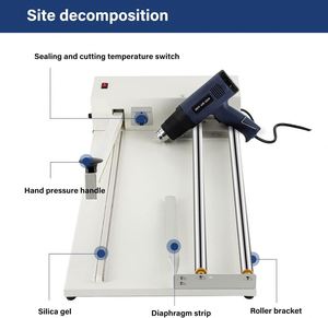 Beverage Cans Foil for Paper Packaging Semi-automatic 2-in-1 Heat <b>Shrink</b> Wrap Packing Machine Electric Heat Gun Sealing - Product Image 2