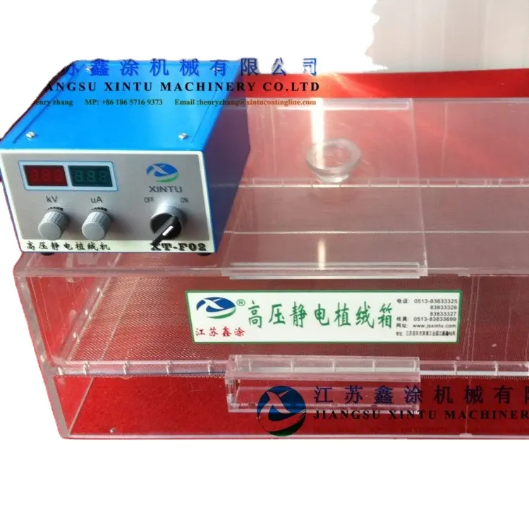 XT-F02 Flocage Électrostatique Machine Sérigraphie Flocage Système