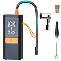 Gonfleur de pneu numérique Portable 150PSI 120W pompe à Air électrique sans fil pour voiture moto ABS ABS boîte moniteur de pression des pneus
