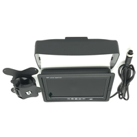 Nouveau moniteur de véhicule 7 pouces IPS TFT connexion haute définition Mobile DVR voiture boîte noire papillon LCD
