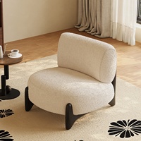 Chaise individuelle en bois massif de style vintage, réglage manuel, montage facile, idéale pour balcon, espace de loisirs, magasin de vêtements