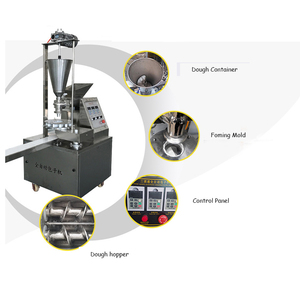 Alta eficiencia QDMECH Snack Dim Sum Dimsum Momo Steam Bun Machine Momo Making Machine - Product Image 5