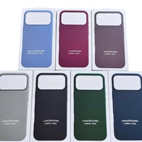 Nouvelle coque de téléphone portable en cuir Buniess pour iPhone 18 Pro Max, avec recharge sans fil magnétique et protection antichoc