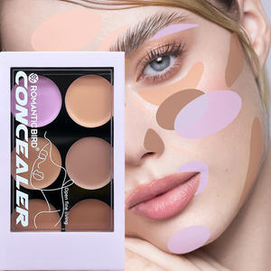 Paleta de <span class=keywords><strong>Contorno</strong></span> de Alta Calidad con 6 Colores, Crema Mineral, Acabado Mate, Resistente al Agua, con Iluminador y Sombra <span class=keywords><strong>para</strong></span> Todo Tipo de Piel - Product Image 4