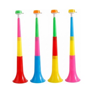Corne de stade pliable en plastique, trompette, klaxon à air, accessoires de bruit pour événements sportifs, remises de diplômes, matchs de football - Product Image 1