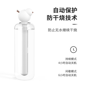 Little Bird Mini Humidifier 0.5L USB Powered Silent Night <b>Light</b> For Home Bedroom Use - Product Image 5
