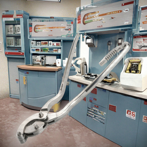 REMEDA RM-5000-99 Outil de maréchal-ferrant en acier inoxydable de 36 cm, utilisation à une main, émasculateur manuel, castration équine, orthopédique, grand modèle - Product Image 3