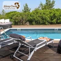Terrasse extérieure en plastique bois haute performance et durable adaptée au patio et aux espaces extérieurs Installation rapide et simple