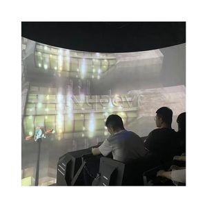 เก้าอี้เล่นเกม9D วิดีโอภาพยนตร์3D ที่สมจริงเก้าอี้แพลตฟอร์ม VR ห้อง5D โรงภาพยนตร์รถบรรทุกโรงภาพยนตร์เคลื่อนที่ห้องโดยสาร7D - Product Image 5