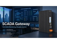 Controlador HMI2000-Scada Modbus Industrial Milesgo, Gateway, HMI Web, IoT, Compatible con Modbus, BACnet, OPC UA, MQTT para BMS
