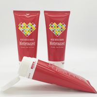 Vente en gros de tube de dentifrice vide en plastique aluminium laminé ABL personnalisé tube de dentifrice à presser avec logo imprimé personnalisé