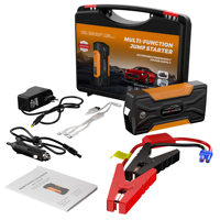 Démarreur de voiture 1000A 12V portable avec compresseur d'air et gonfleur de pneus pour situations d'urgence automobile