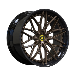 ล้อคาร์บอนไฟเบอร์ฟอร์จ JZ New แบบ 2/3 ชิ้น ขอบลึก 20 มม. สำหรับ W204/C63 W205/C63S W212/E63 W213/E63S - Product Image 3