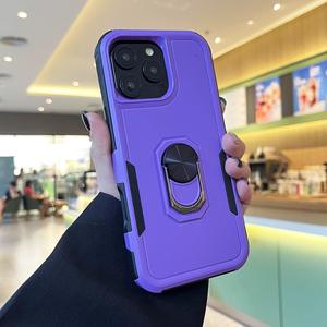 Antichoc Voile 2-en-1 TPU + PC Support Rotatif à 360 Degrés Coque de Téléphone pour <span class=keywords><strong>iPhone</strong></span> 16 Couverture de Téléphone pour <span class=keywords><strong>iphone</strong></span> 15Pro Max 14 13 - Product Image 2