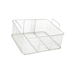 Cesta de filtro perforada de malla fina de acero inoxidable, cesta de malla fina para limpieza ultrasónica, cesta de limpieza ultrasónica - Product Image 1