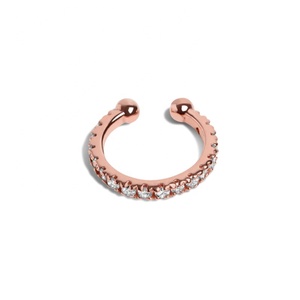 Orecchini da donna in <span class=keywords><strong>argento</strong></span> Sterling <span class=keywords><strong>925</strong></span> senza <span class=keywords><strong>Piercing</strong></span> gioielli con diamanti - Product Image 3