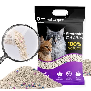 Free Samples Quick Clumping Bentonite <b>Cat</b> <b>Litter</b> 2S Super Absorption Instant Solid Clump Low Tracking Bulk Supply 10L 25L - Product Image 1