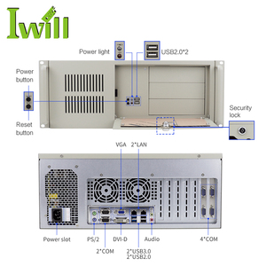 4U rastrelliera industriale ZPC-620 iwow Server (B75) Intel Core I3/i5/i7 opzionale 4 PCI <span class=keywords><strong>3</strong></span> PCIe <span class=keywords><strong>3</strong></span> <span class=keywords><strong>3</strong></span>.5 pollici SATA in magazzino - Product Image 6