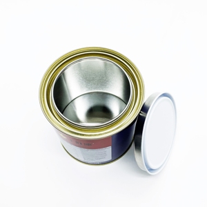 Seau métallique recyclable de 1L pour peinture, diluant chimique et détergent, avec impression couleur personnalisée - Product Image 6