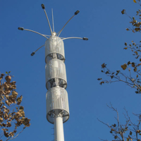 Pôle de communication mobile antenne monopelle, prix 433mhz, livraison gratuite