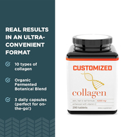 Collagène marin hydrolysé en poudre de galactomyces fermentés pour adultes, personnalisable en gros, sous forme de comprimés