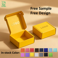 Impression personnalisée en couleur logo de luxe emballage en carton tendance boîtes postales d'expédition pour vêtements écharpe avec logo