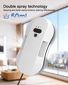 เครื่องดูดฝุ่นอัจฉริยะแบบบางพิเศษสำหรับทำความสะอาดบ้าน ราคาโรงงาน หุ่นยนต์ทำความสะอาดกระจก - Product Image 2