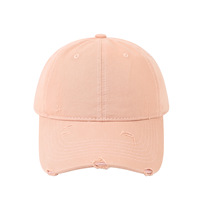Casquette de baseball unie effet vieilli pour femme, polyvalente, tendance, protection solaire, respirante, décontractée, pour l'extérieur, vente en gros