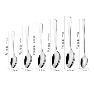 304 Stainless Steel Cutlery <b>Set</b> Steak <b>Knife</b> Fork Spoon Dessert Coffee Spoon Household Flatware Rust Resistant Catering Use - Product Image 5
