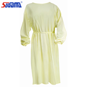 Wholesale Disposable Reinforced For Clinic Examination Hospital SMS 30 40 45gsm Sterile Surgical <strong>Gown</strong> <strong>Isolation</strong> <strong>Gowns</strong> - Product Image 4