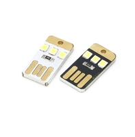 Mini super lumineux USB clavier lumière ordinateur portable puce d'alimentation mobile LED veilleuse Ultra-mince Mobile USB lumière LED