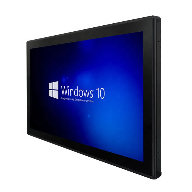 Промышленный панельный ПК высокой яркости 21,5 дюйма, универсальный ПК IP65, водонепроницаемый сенсорный экран, промышленный ПК