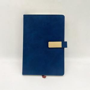 High Quality Promotion Embossed logo Pu Leather Notebook Business Gift A5 B5 Notebook for Wholesale - Product Image 4