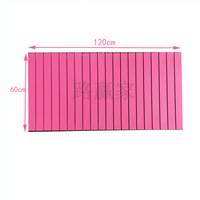Table pliante universelle pour camping-car, grande table rectangulaire pliable pour extérieur, idéale pour le camping et les événements.