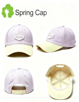 Cappellino da Baseball Personalizzato con Logo in PVC Prismatico, Impermeabile e Traspirante, per Sport all'Aperto, Pronto per la Vendita all'Ingrosso