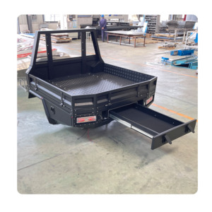 1800x1800x860mm phẳng nhôm UTE tán và nhôm 4x4 cắm trại Pickup xe tải hộp công cụ - Product Image 2