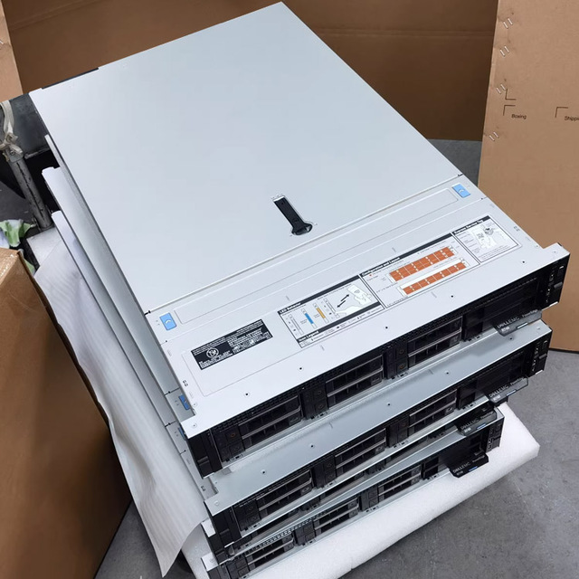 Low-Price Used Original Intel Xeon DDR4 Video Surveillance Server Dells EMC PowerEdge R740 R740XD 2U Cloud Storage Rack Server