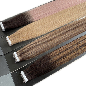 Commercio All'ingrosso della fabbrica Balayage Colore Private Label Nastro Europeo Nelle Estensioni Dei <span class=keywords><strong>Capelli</strong></span> Umani di Remy di Estensioni Dei <span class=keywords><strong>Capelli</strong></span> - Product Image 3
